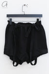 BASERANGE Shorts BAS-FLRSH-CO-SU24-HEI Black